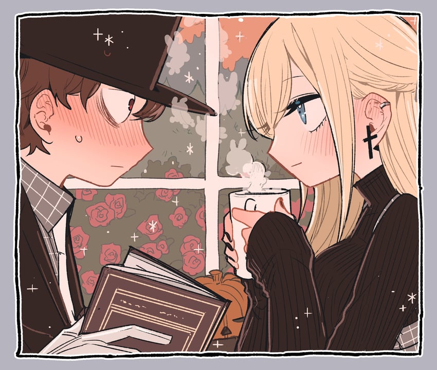 alice lendrott and bocchan (shinigami bocchan to kuro maid) drawn by inoue_koharu