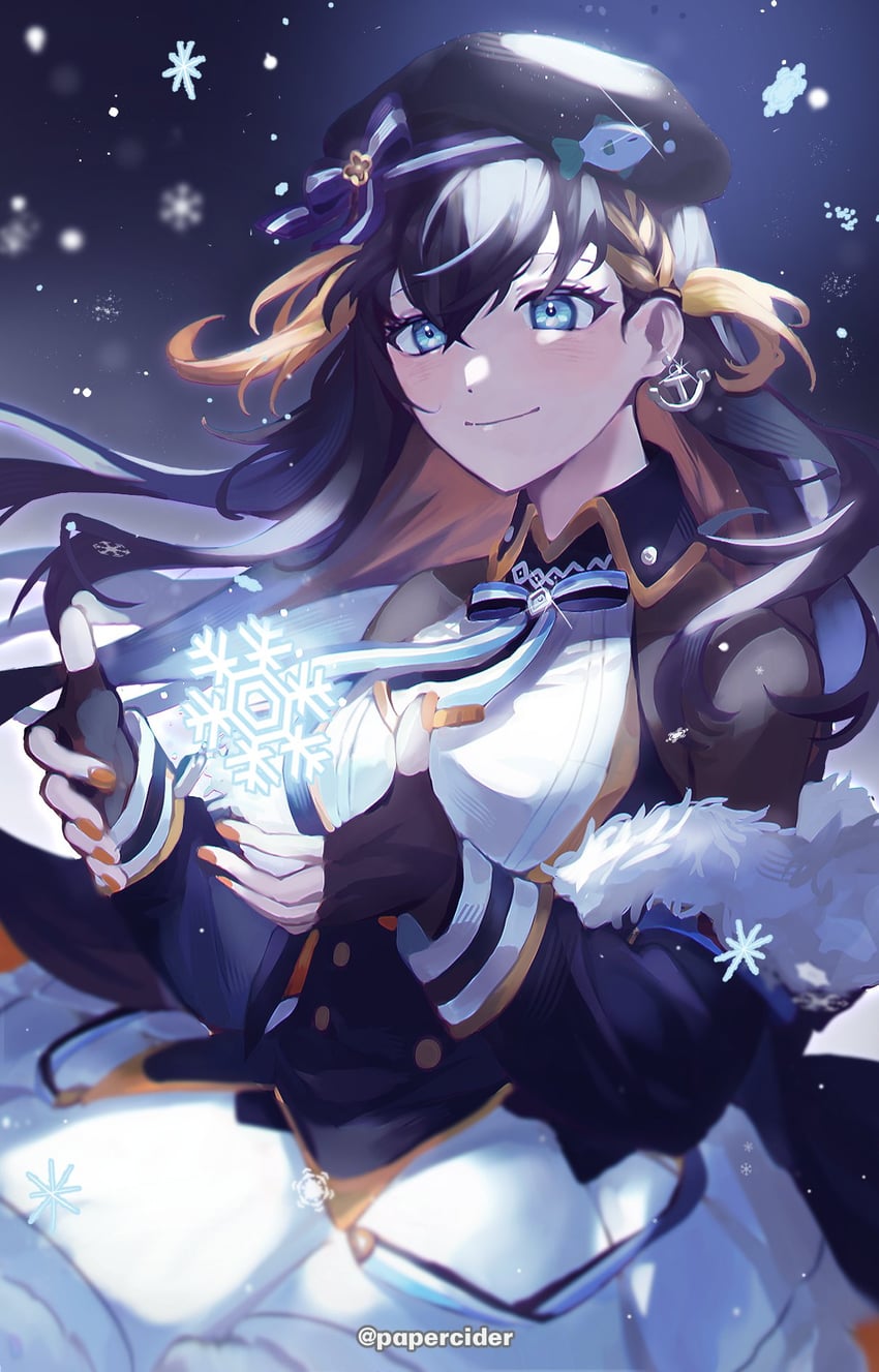 petra gurin (nijisanji and 1 more) drawn by papercider
