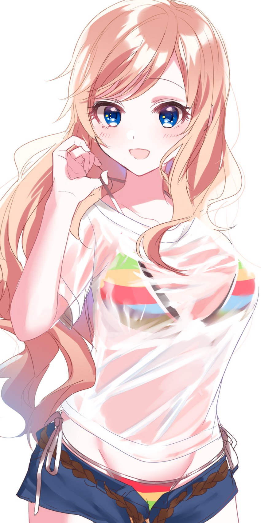ohtsuki yui (idolmaster and 2 more) drawn by misumi_(macaroni)
