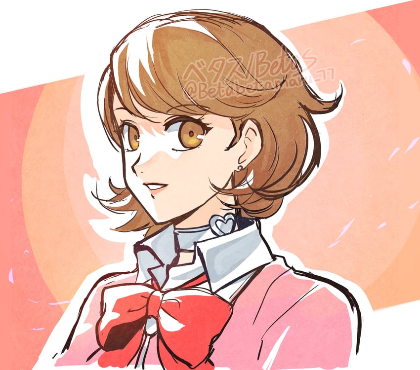 takeba yukari (persona and 1 more) drawn by betabetamaru