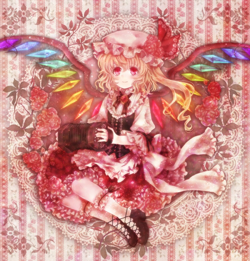 flandre scarlet (touhou and 1 more) drawn by neme