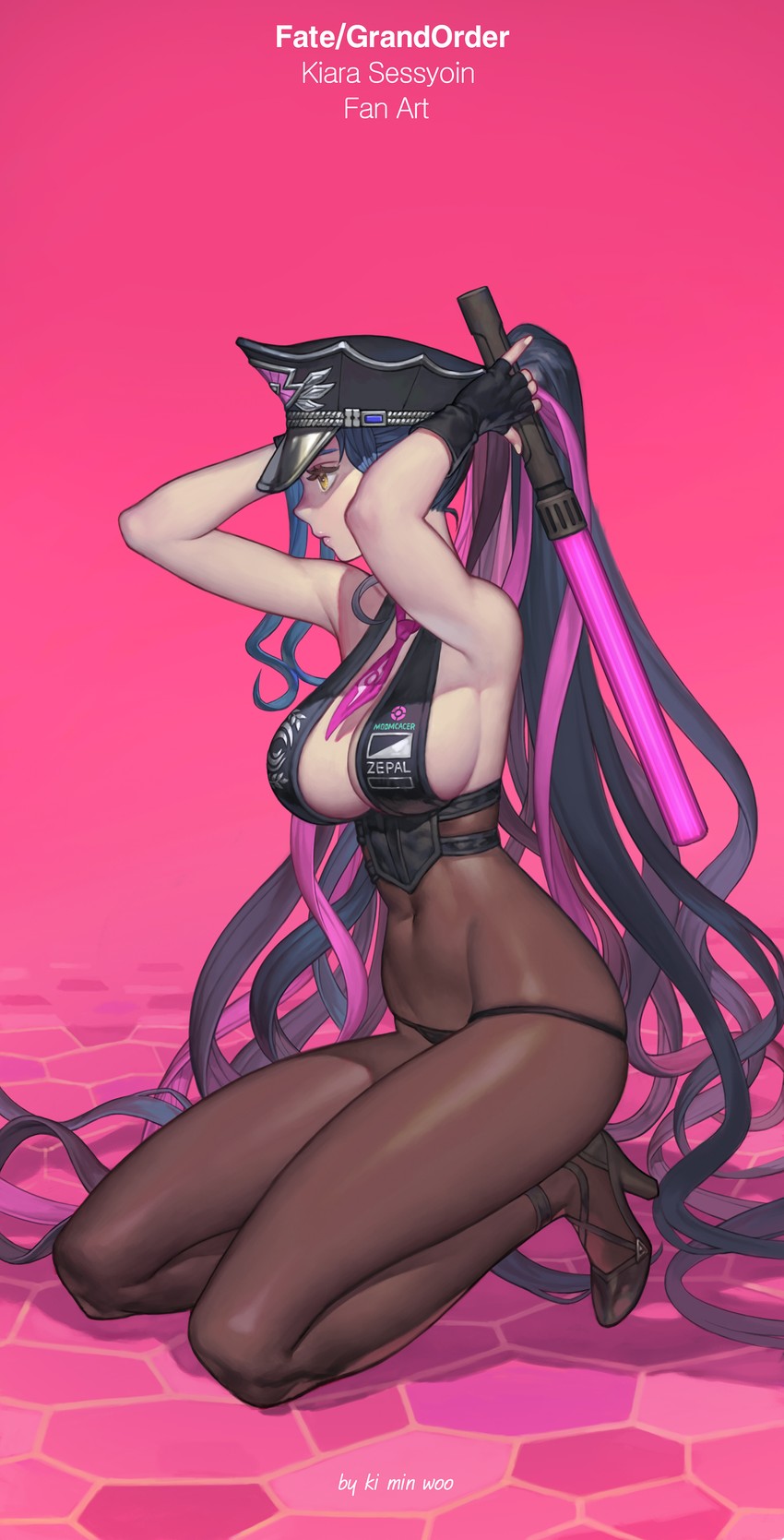 sessyoin kiara (fate and 1 more) drawn by ki_min-woo