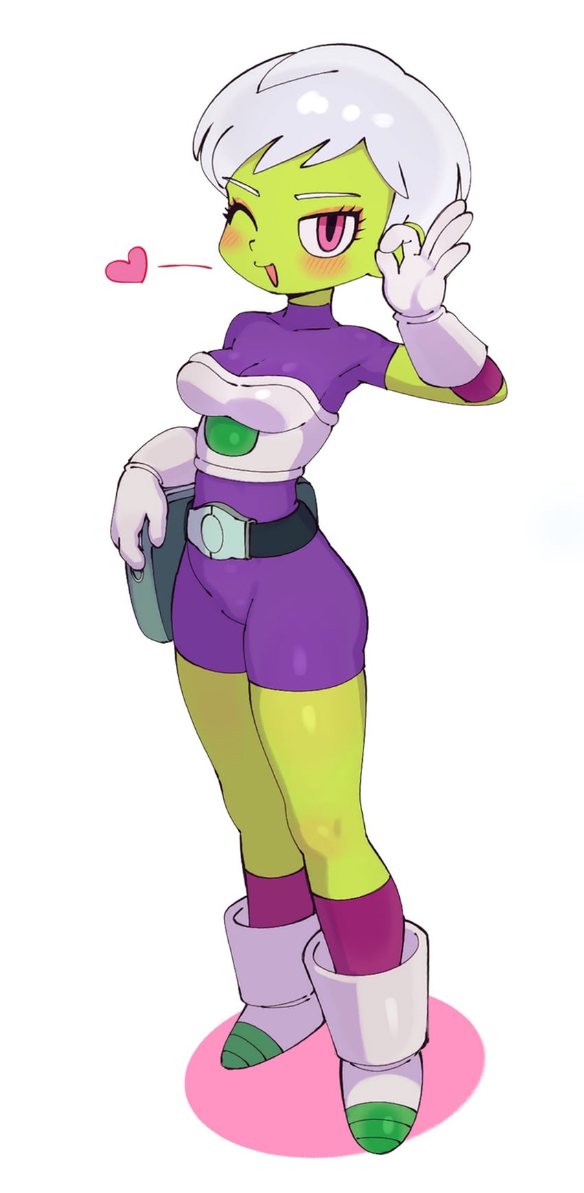 cheelai (dragon ball and 2 more) drawn by batrobin_k