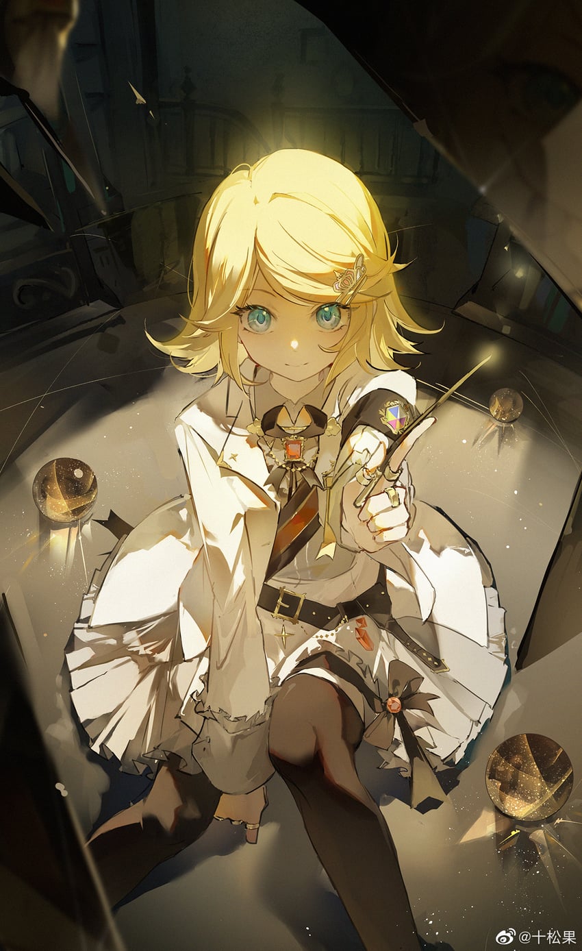 kagamine rin (vocaloid and 1 more) drawn by zeriko