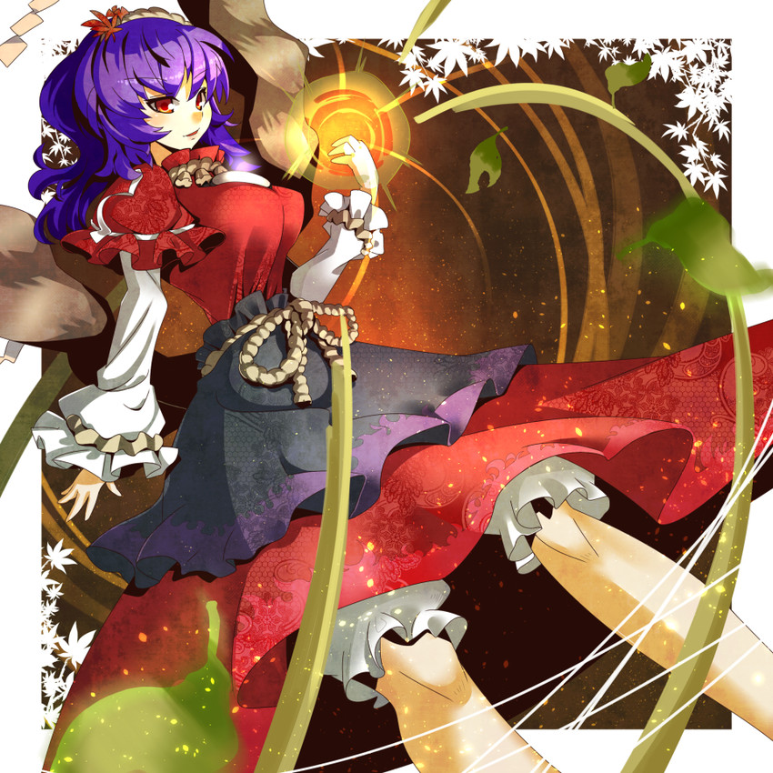 yasaka kanako (touhou) drawn by umigarasu_(kitsune1963)