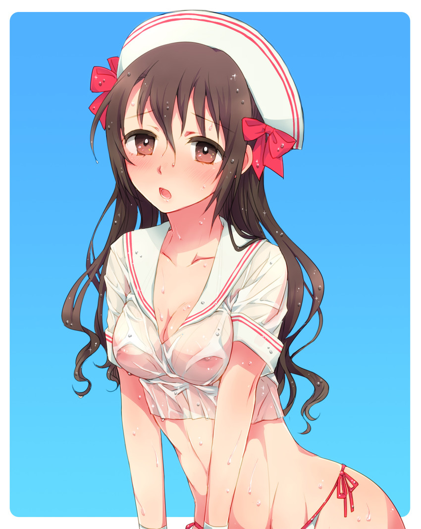 shimamura uzuki (idolmaster and 1 more) drawn by mironomeo