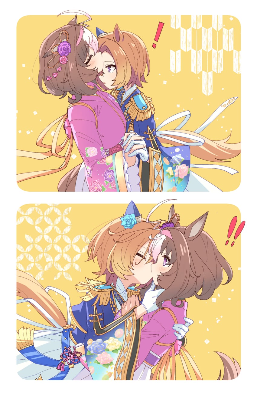 t.m. opera o and meisho doto (umamusume) drawn by hihiqhi