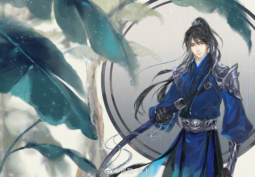 xue meng (erha he ta de bai mao shizun) drawn by kei_shu