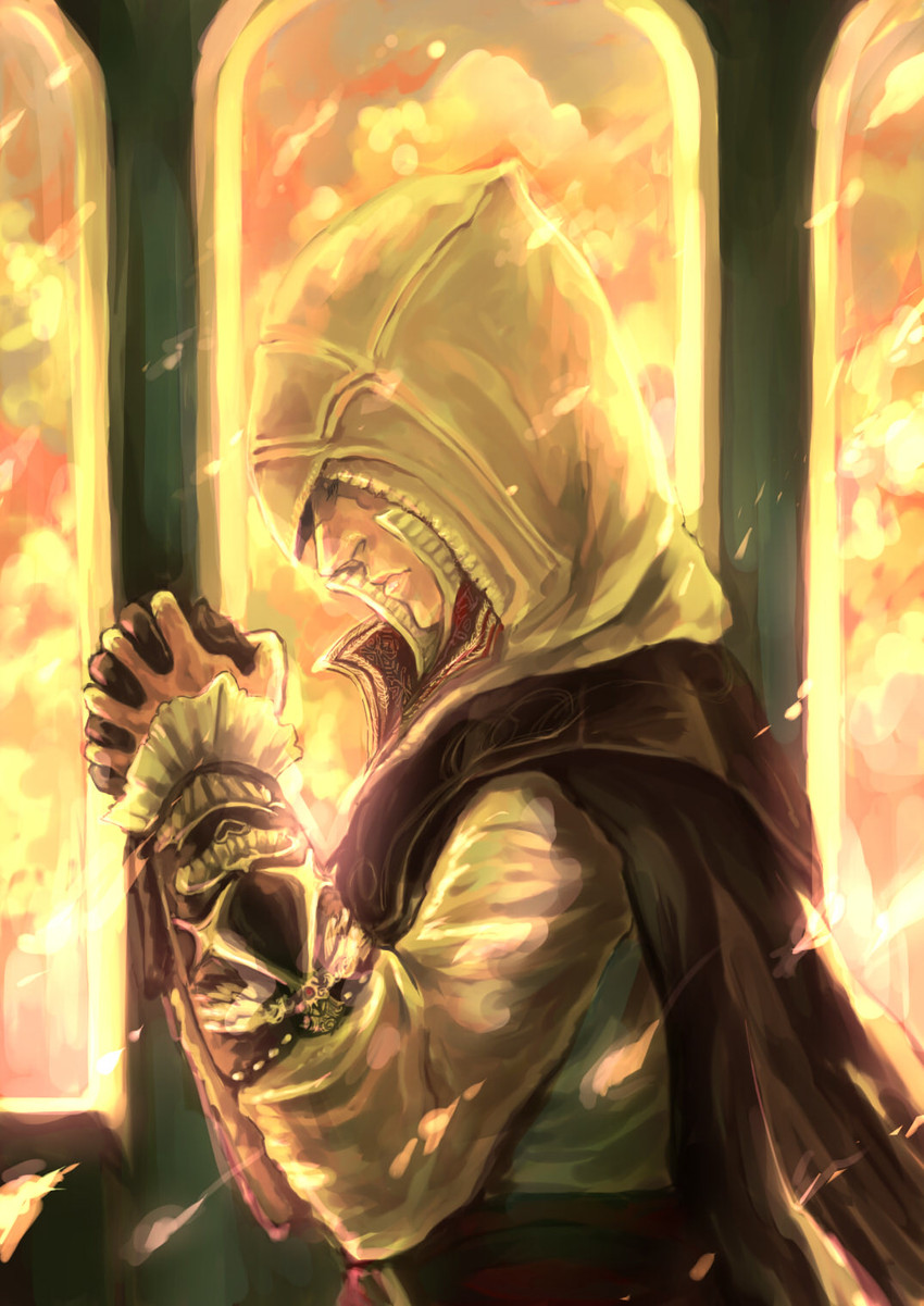 ezio auditore da firenze (assassin's creed and 1 more) drawn by hatsuka_(hatuka666)