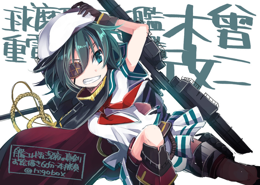 kiso and kiso kai ni (kantai collection) drawn by n:go