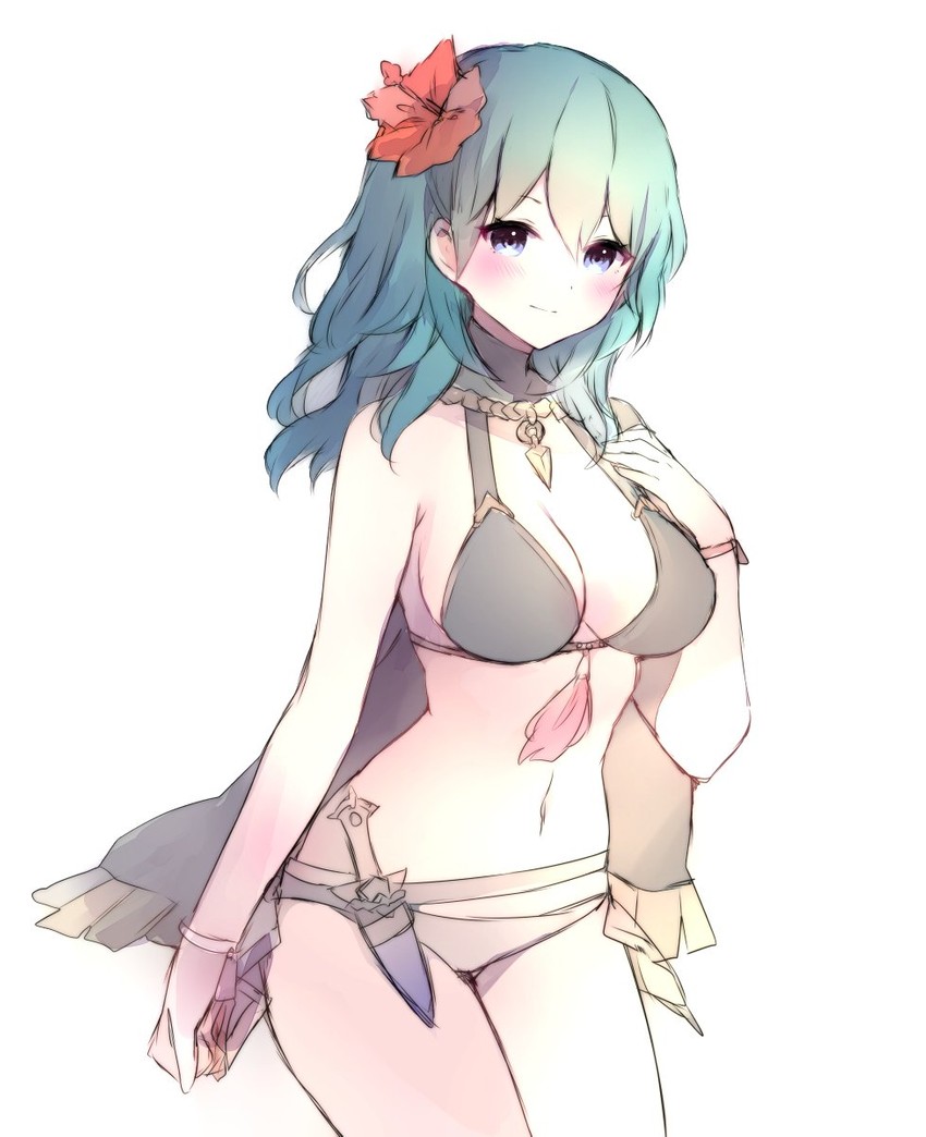 female byleth (fire emblem and 2 more) drawn by fruitfroze