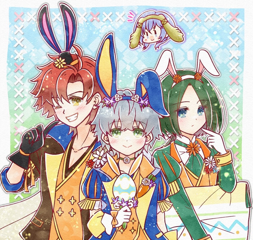 sylvain jose gautier, linhardt von hevring, ashe ubert, and yuri leclerc (fire emblem and 2 more) drawn by yurioarp