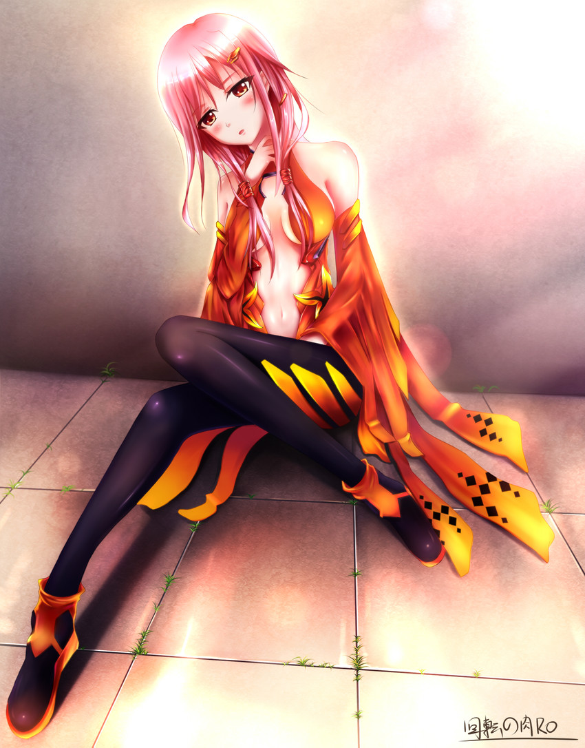 yuzuriha inori (guilty crown) drawn by kaiten_no_niku_ro