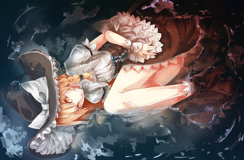 kirisame marisa (touhou and 1 more) drawn by chiruru96