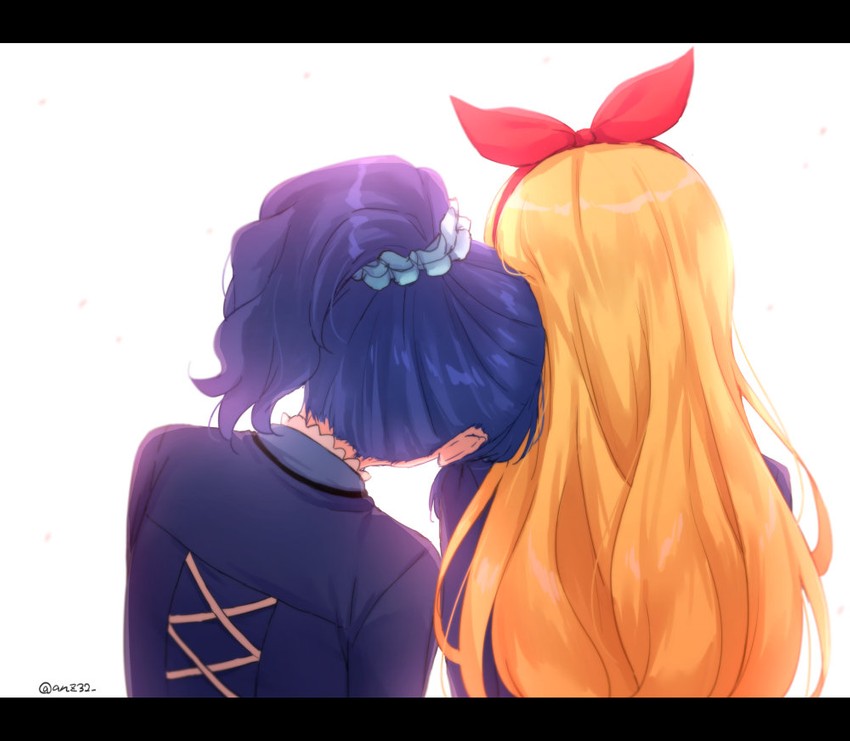 hoshimiya ichigo and kiriya aoi (aikatsu! and 1 more) drawn by yumoran