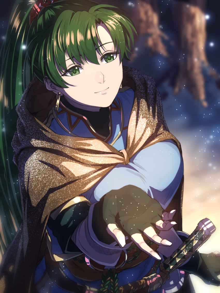 lyn (fire emblem and 1 more) drawn by delsaber