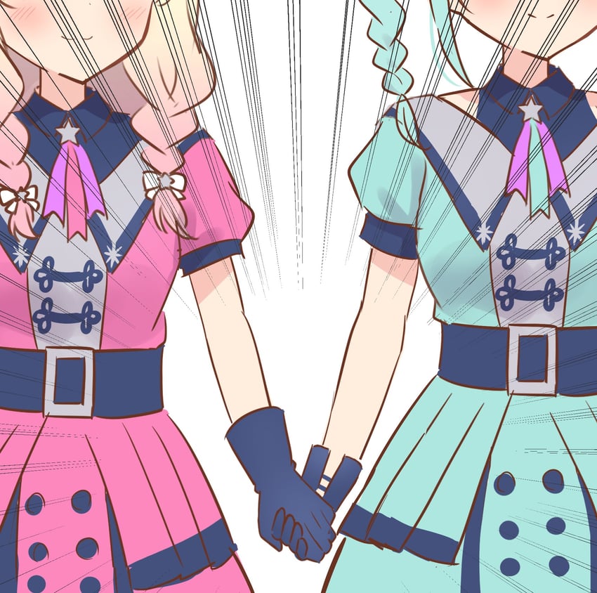 onitsuka natsumi, onitsuka tomari, emori aya, and sakakura sakura (love live! and 1 more) drawn by hanazora_satsuki