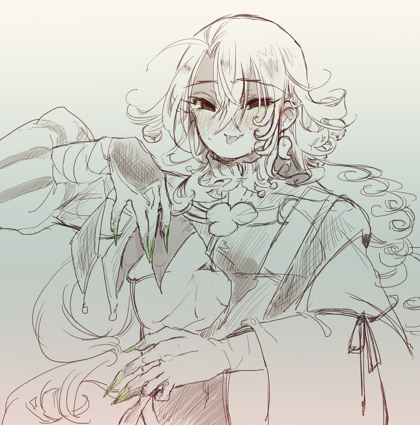 ashiya douman (fate and 1 more) drawn by paraphilia_moko