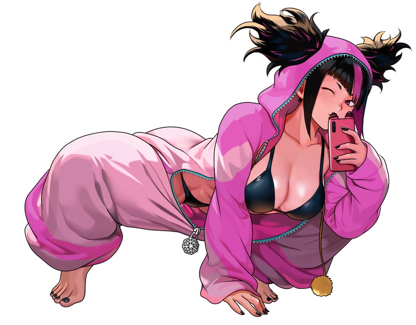 han juri (street fighter and 1 more) drawn by yagi_(joe731842)