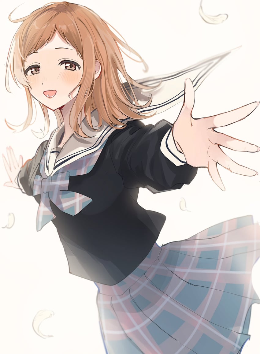 sakuragi mano (idolmaster and 1 more) drawn by nasu_bacon