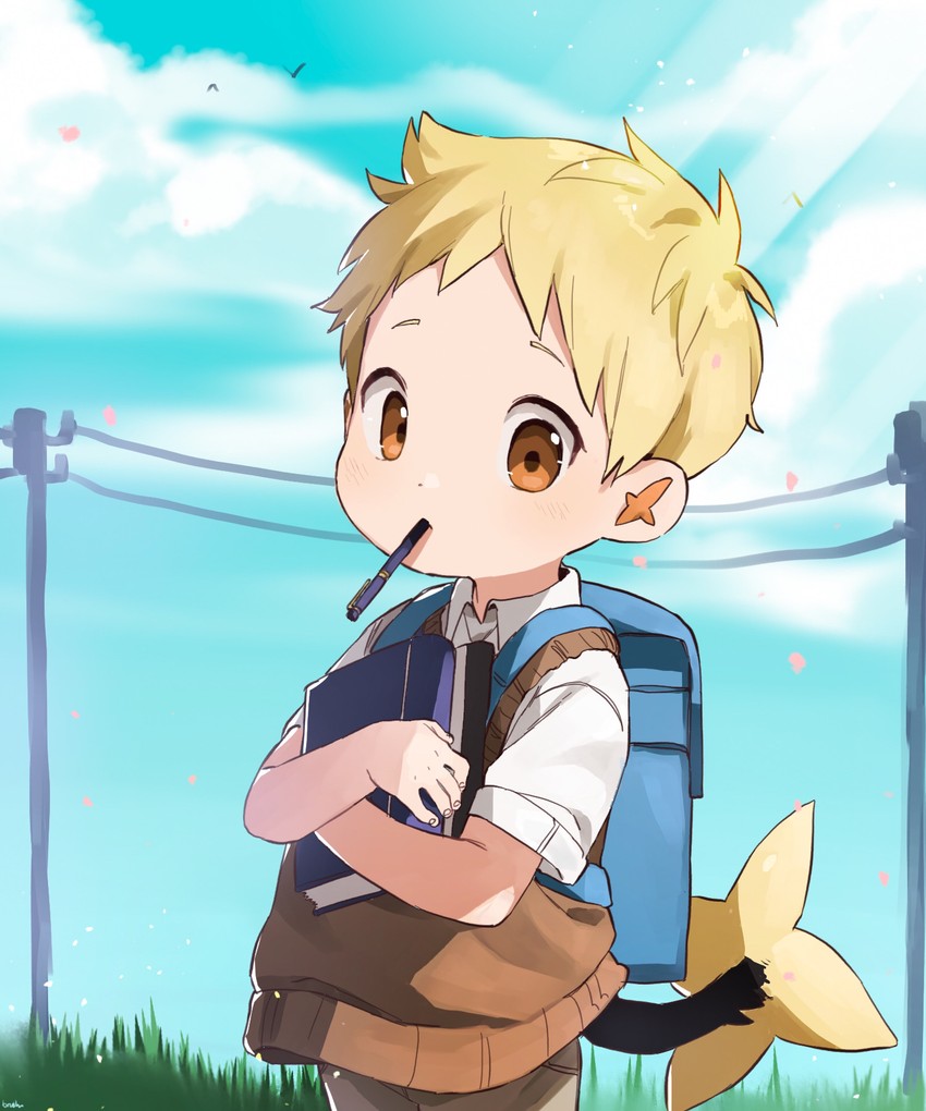 shinx (pokemon) drawn by nemui_(nemuriyagi)