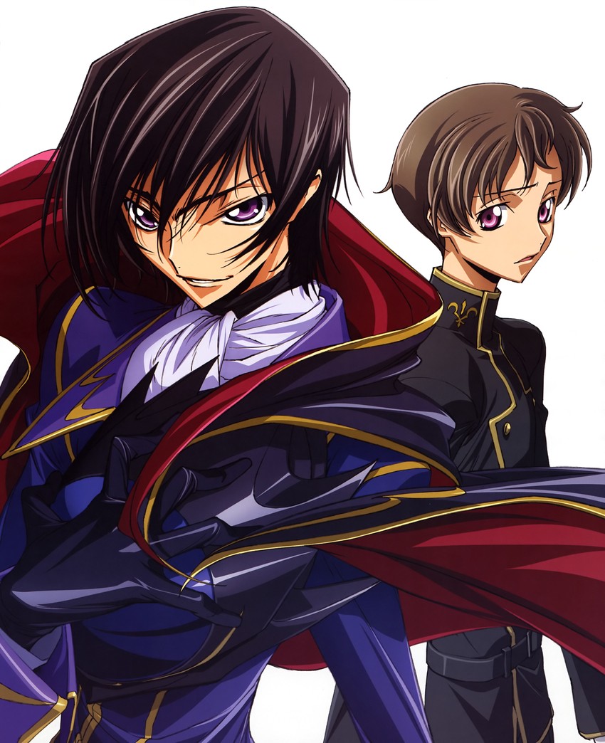 lelouch vi britannia and rolo lamperouge (code geass) drawn by chiba_yuriko