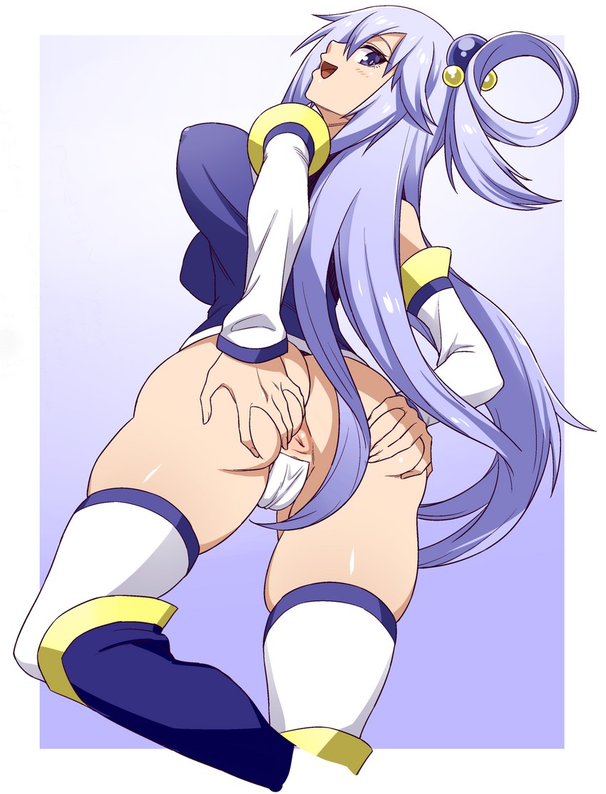 aqua (kono subarashii sekai ni shukufuku wo!) drawn by tesu