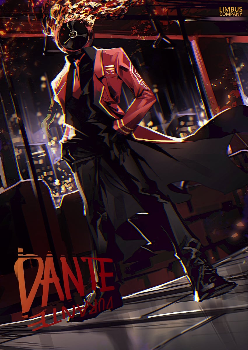 dante (project moon and 1 more) drawn by remsrar