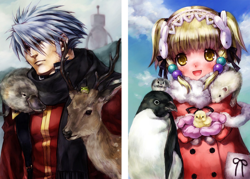 irui guneden and sanger zonvolt (super robot wars) drawn by nakamura_kanko