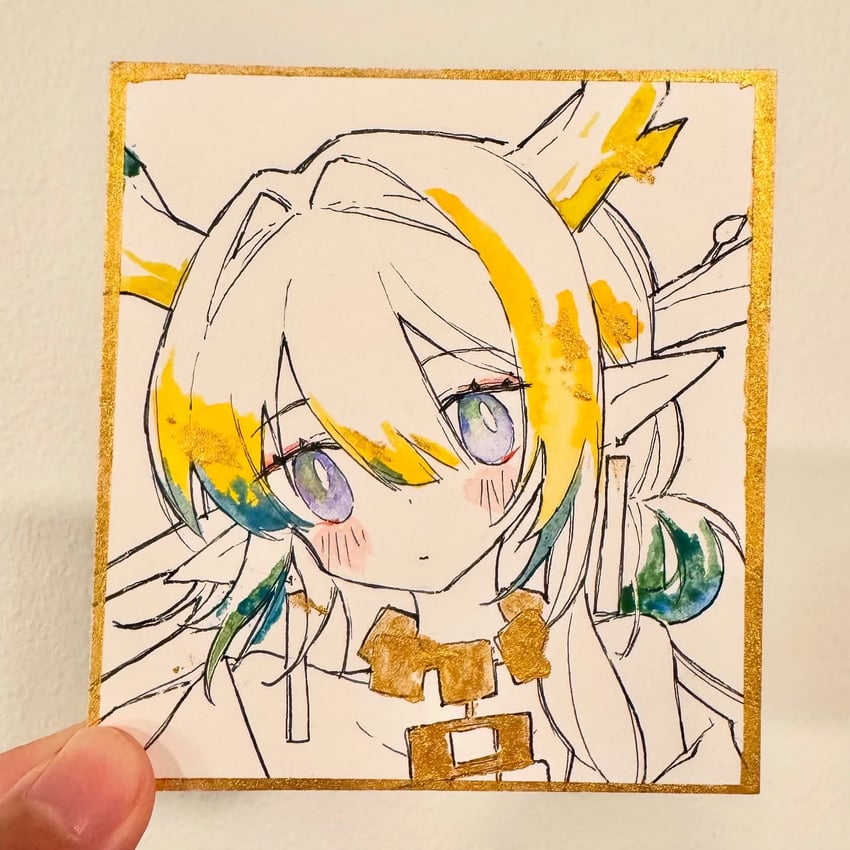 shu (arknights) drawn by melanbread