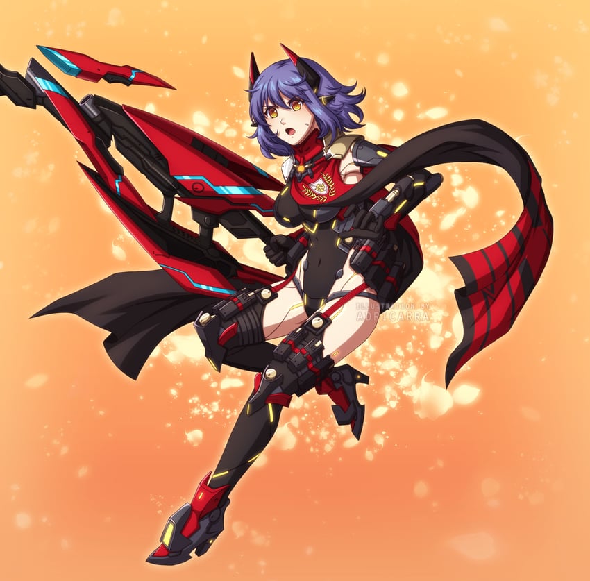 poppi and poppi qtpi (xenoblade chronicles and 1 more) drawn by adricarra