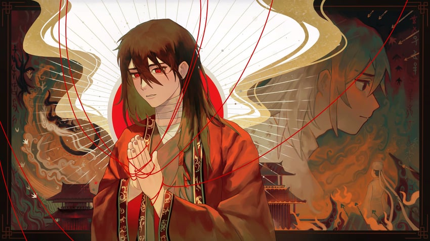 li huowang and ji zai (dao gui yi xian) drawn by benkebuhui