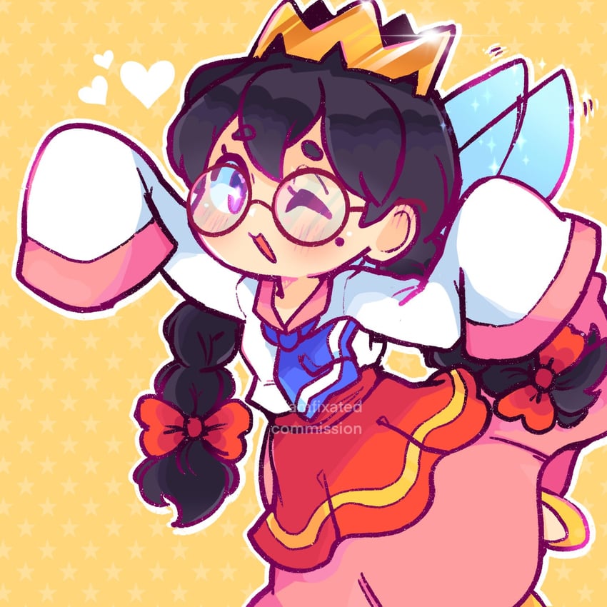 ripple star queen (kirby and 1 more) drawn by iamfixated