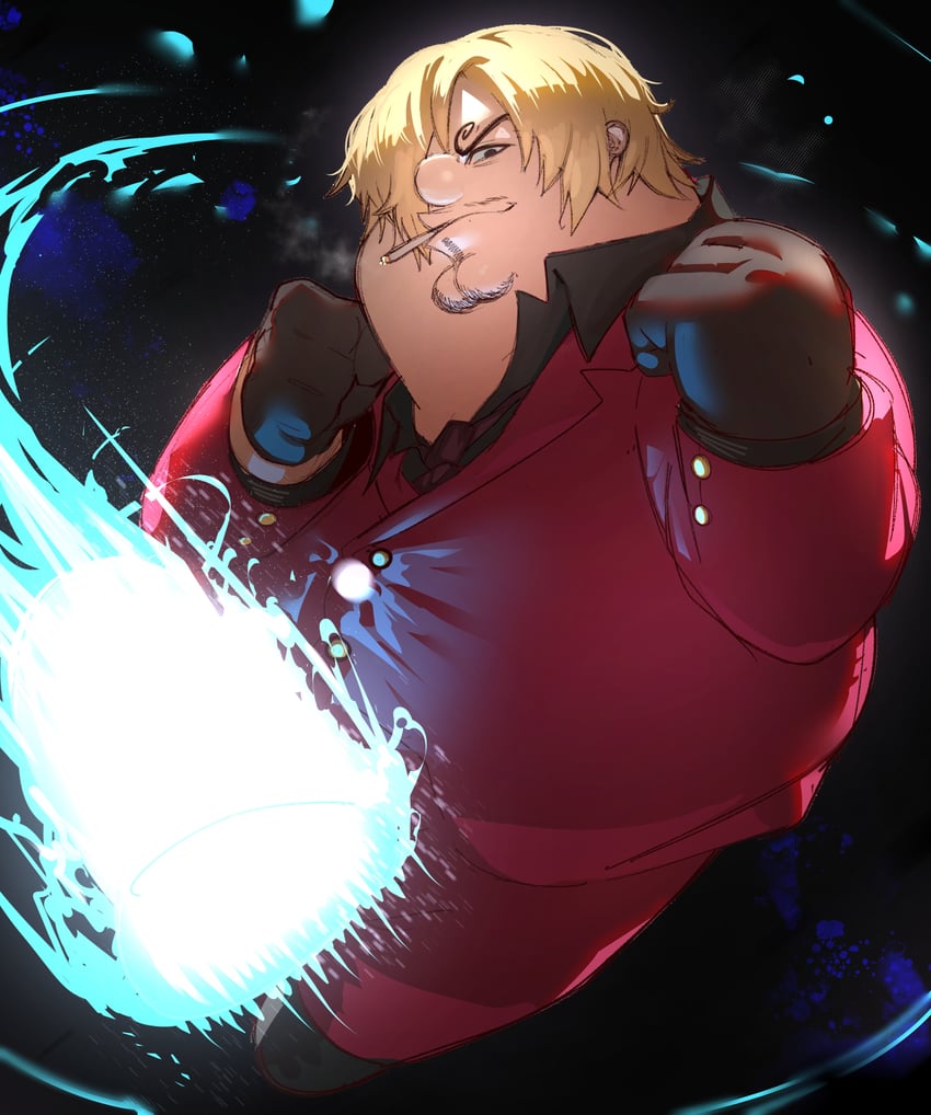 sanji and peter griffin (one piece and 1 more) drawn by kowai_(iamkowai)