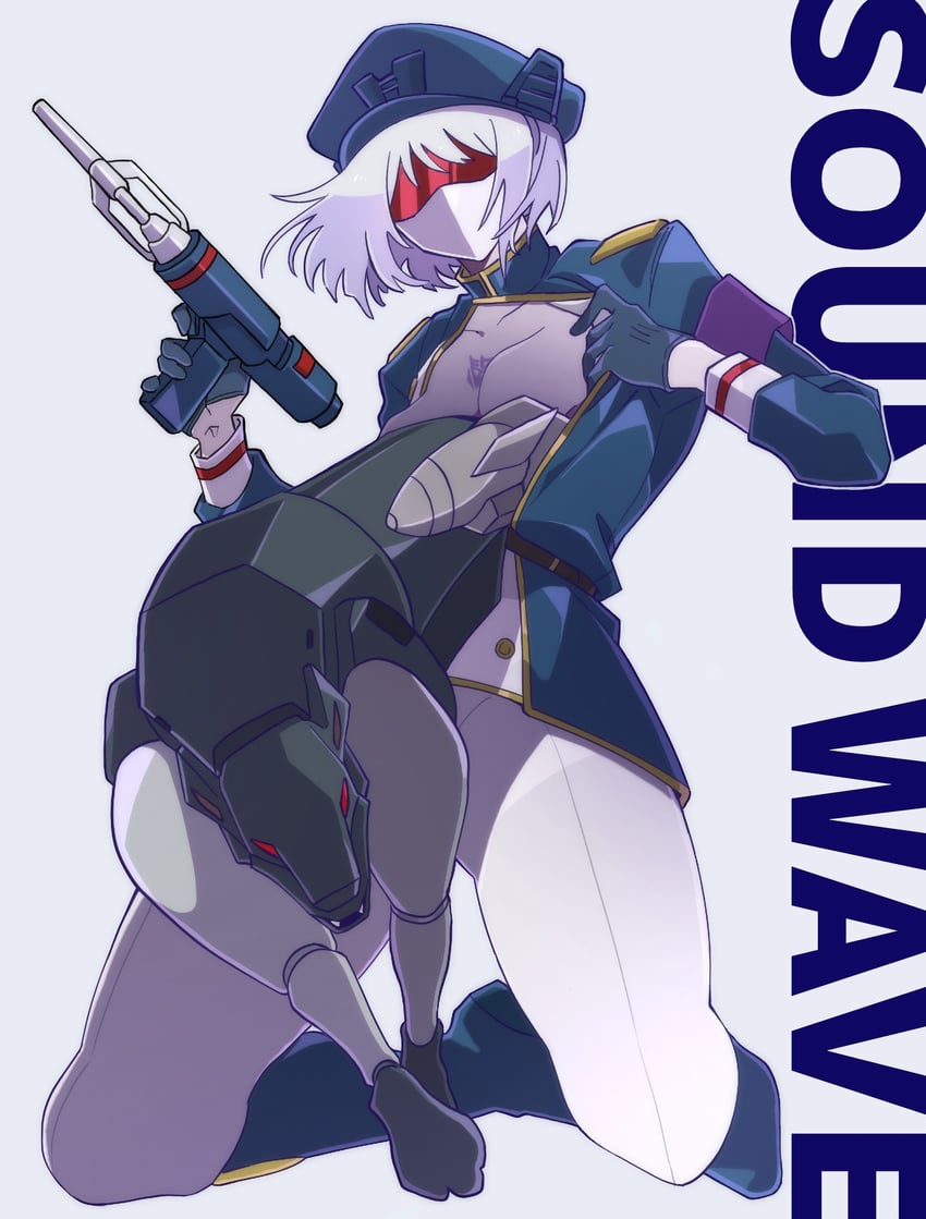 soundwave and ravage (transformers and 1 more) drawn by 580aoi