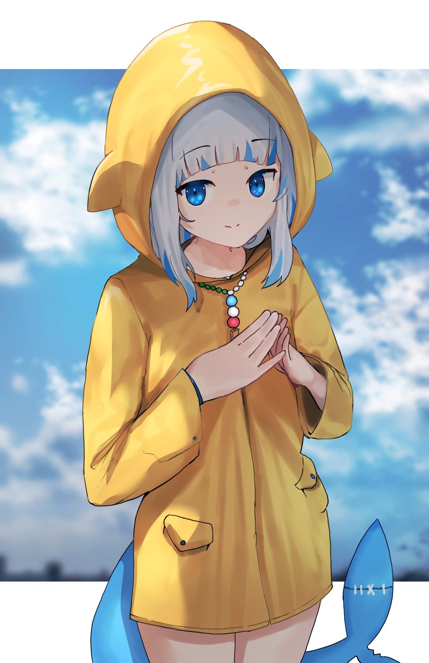 gawr gura and luce (hololive and 2 more) drawn by advarcher