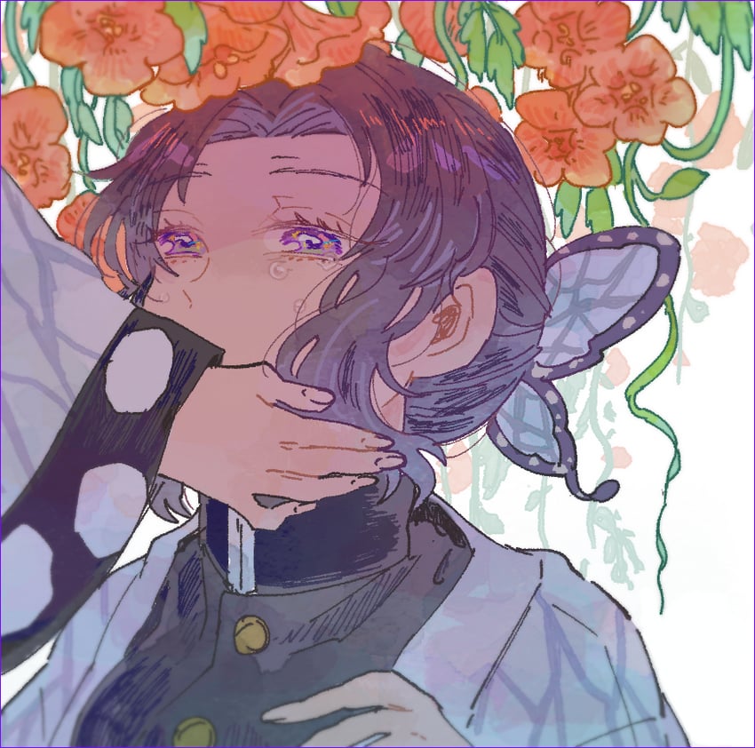 kochou shinobu (kimetsu no yaiba) drawn by sinda-sekai-sensen