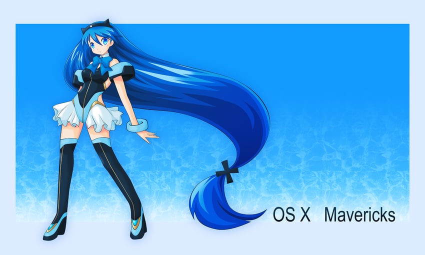 mavericks-tan (original and 1 more) drawn by sato_(esuplusesu)