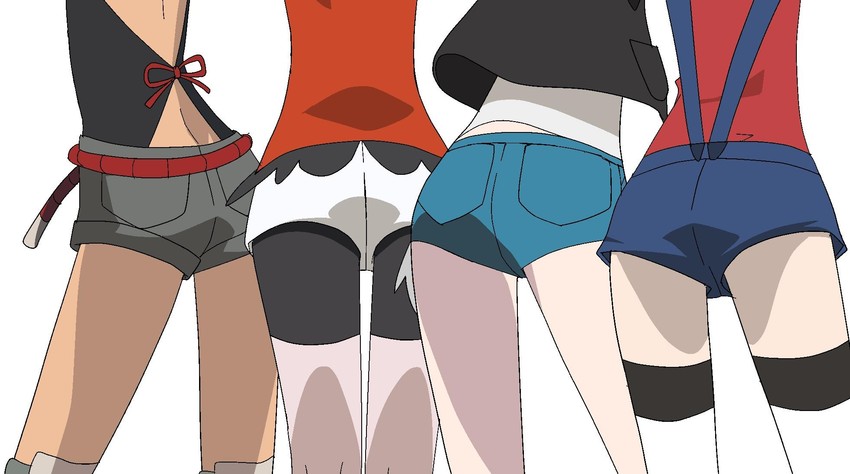 may, hilda, lyra, and zinnia (pokemon and 3 more) drawn by mayapazoo