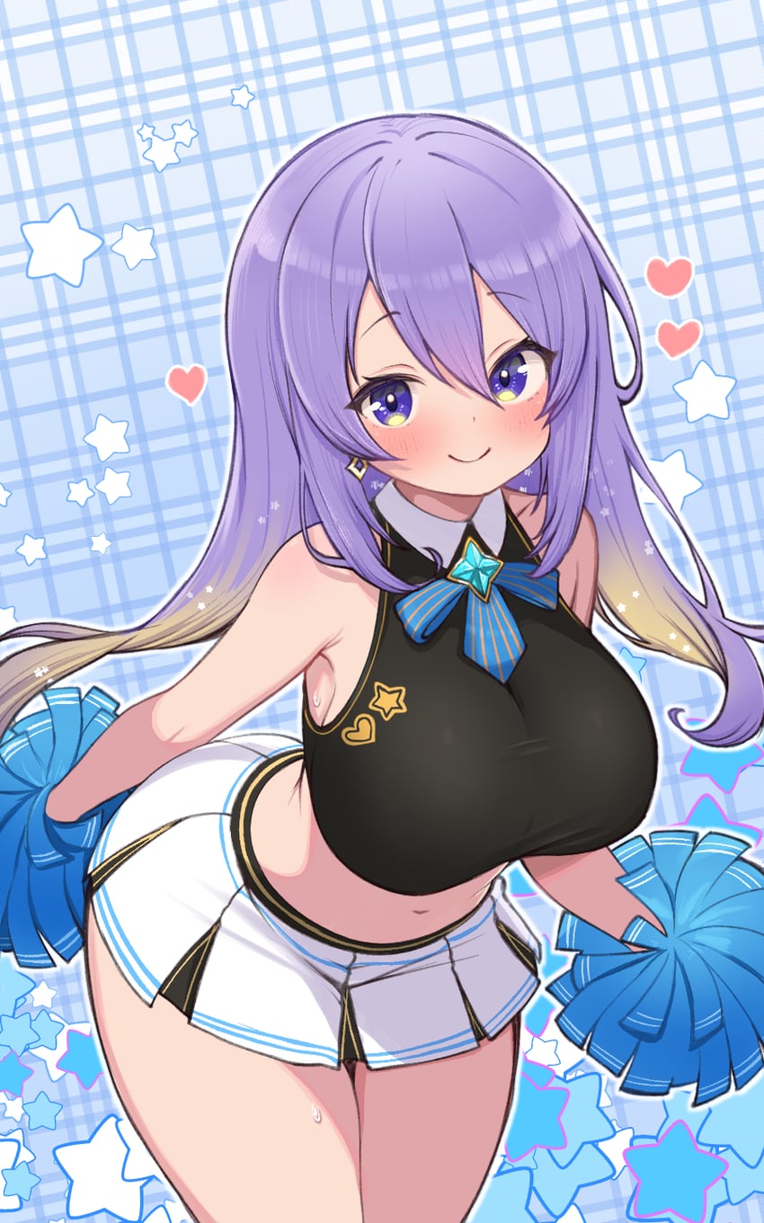 moona hoshinova (hololive and 1 more) drawn by kani_bonara