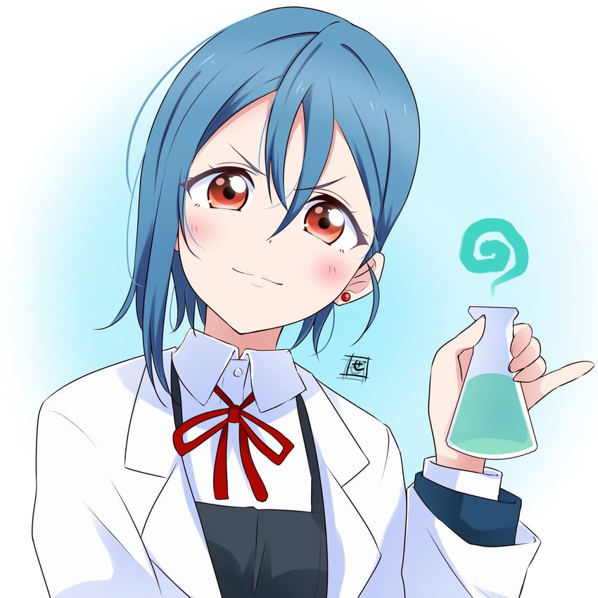 wakana shiki (love live! and 1 more) drawn by zero-theme