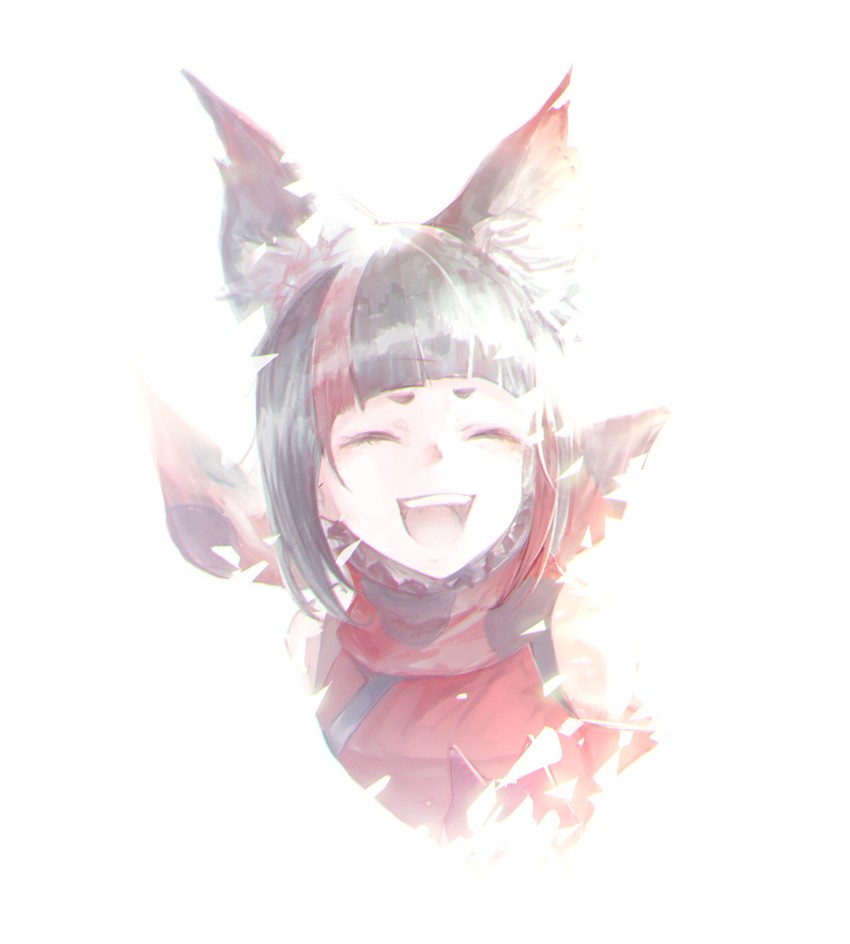 inari kuromu (nanashi inc. and 1 more) drawn by gigapuri