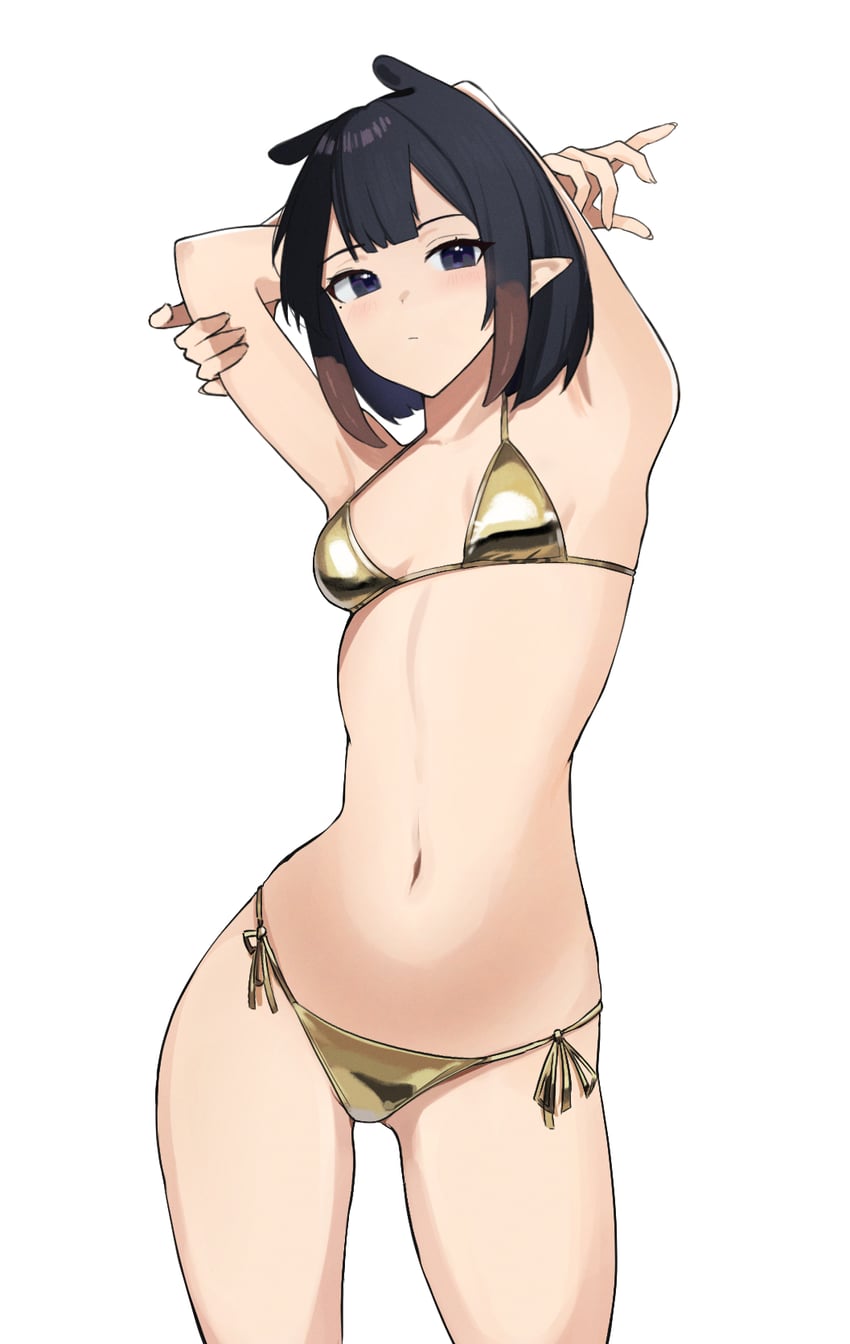 ninomae ina'nis (hololive and 1 more) drawn by ku_roiko