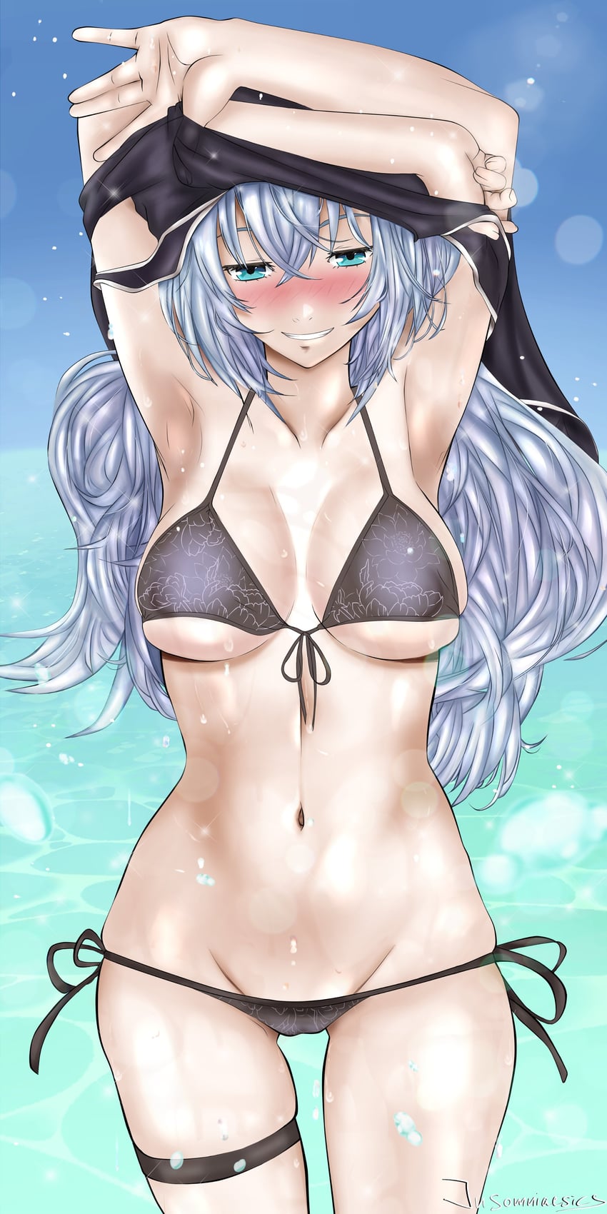 shizuna rem misurugi (eiyuu densetsu and 2 more) drawn by vanillahare