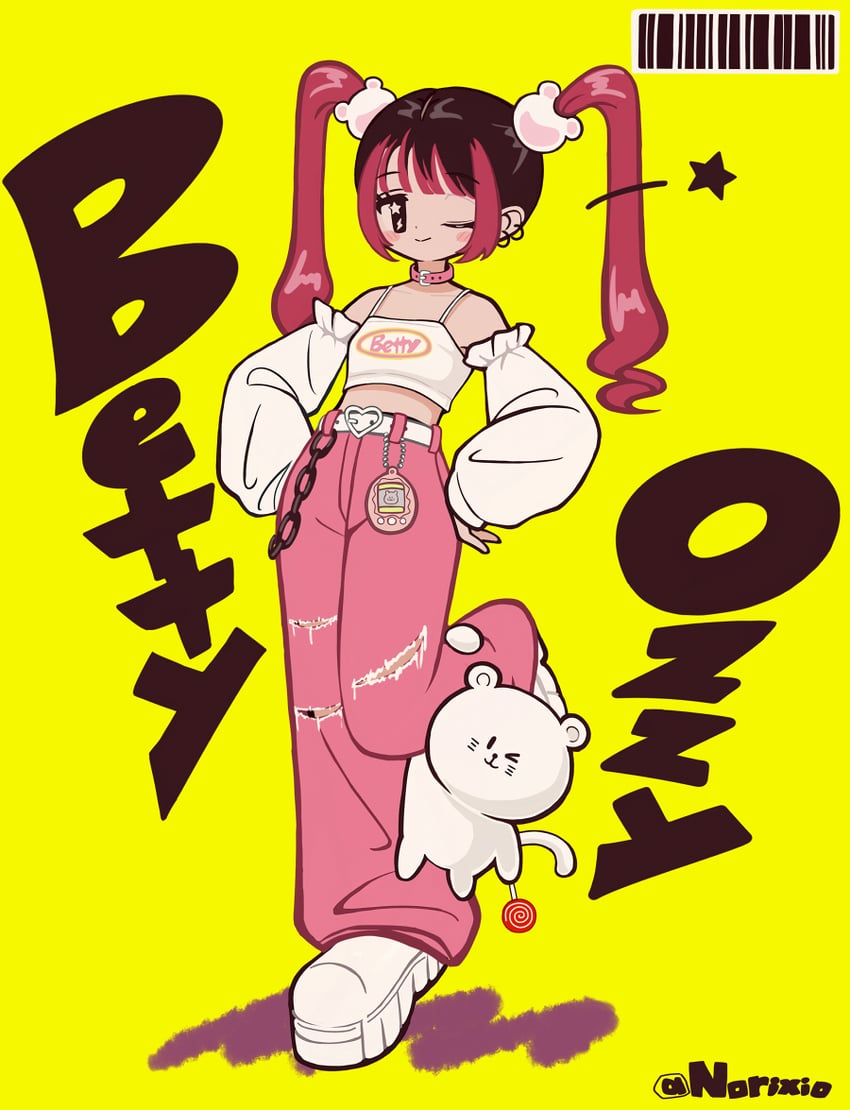 betty & ozzy (original and 1 more) drawn by norixio