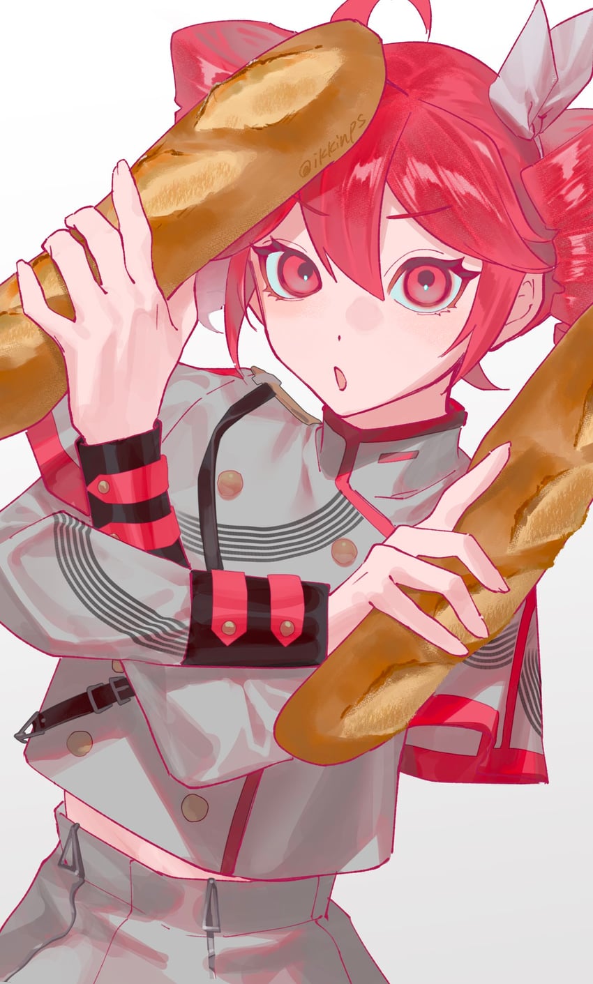 kasane teto (utau and 1 more) drawn by ikkin