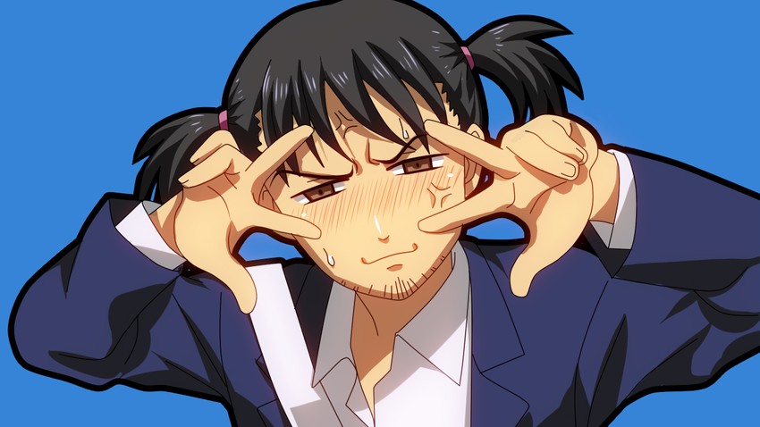 motoharu (danshi koukousei no nichijou and 1 more) drawn by billie