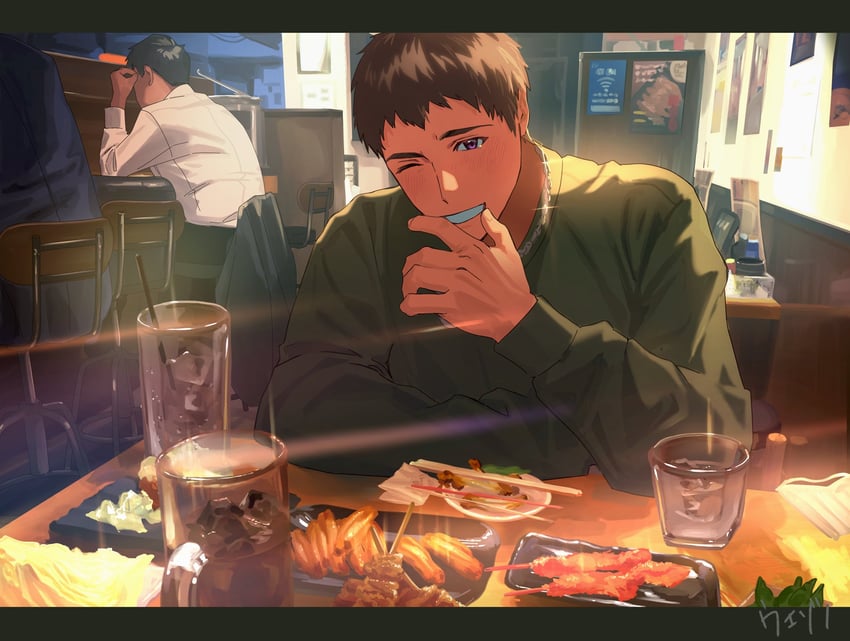 shingen seiji (idolmaster and 1 more) drawn by uezono_(mms)