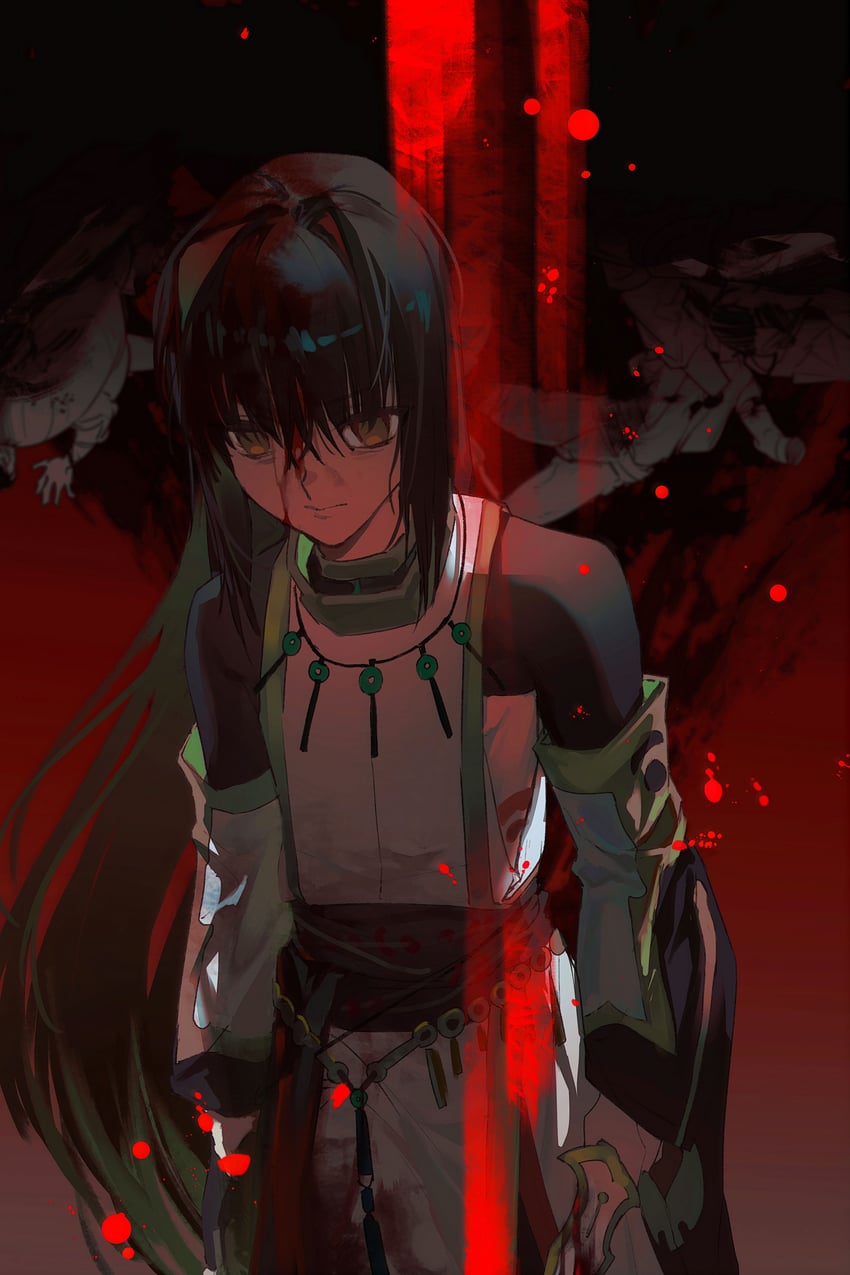 yamato takeru (fate and 2 more) drawn by aizendai