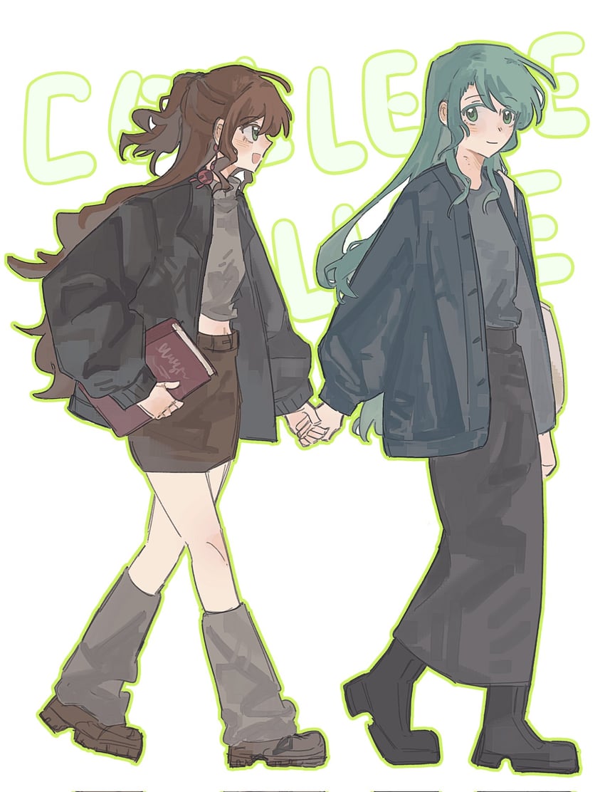 hikawa sayo and imai lisa (bang dream!) drawn by chara_tomato52
